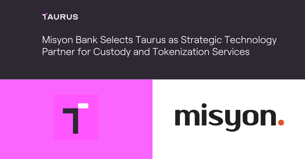 taurus logo on pink background, misyon logo on white background